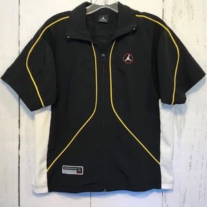 VTG Nike S Jordan Black Shooting Warm Up Jacket